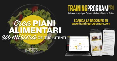 Piani alimentari personalizzati con Training Program PRO